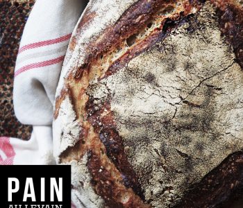 pain au levain façon "tartine bread" à la farine de seigle