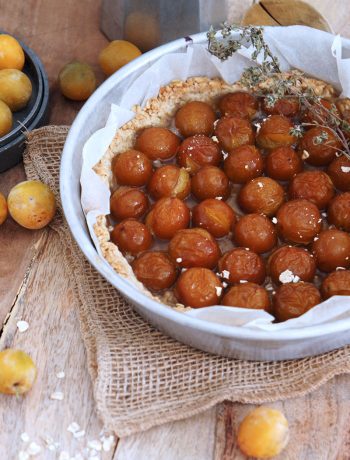 tarte rustique à la mirabelle recette facile