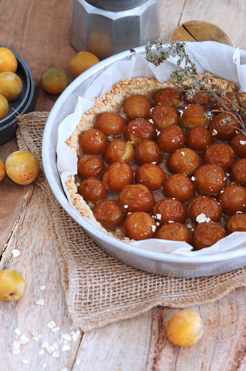 tarte rustique à la mirabelle recette facile