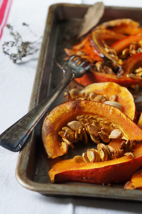 Recette du potimarron rôti et caramélisé au four