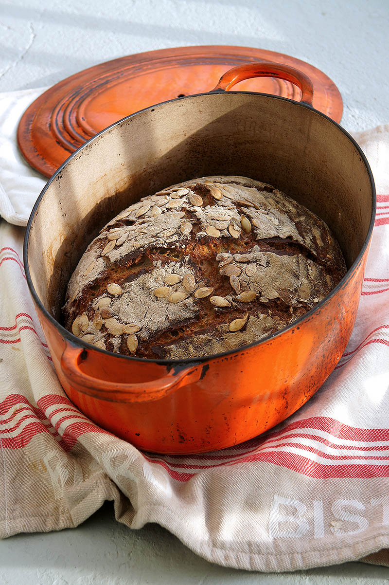 recette pain au levain et sarrasin 