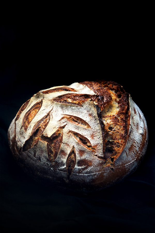 pain zébré au levain 