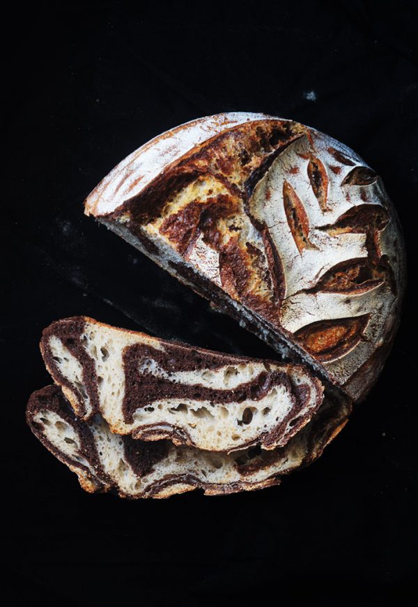 sourdough zebra bread