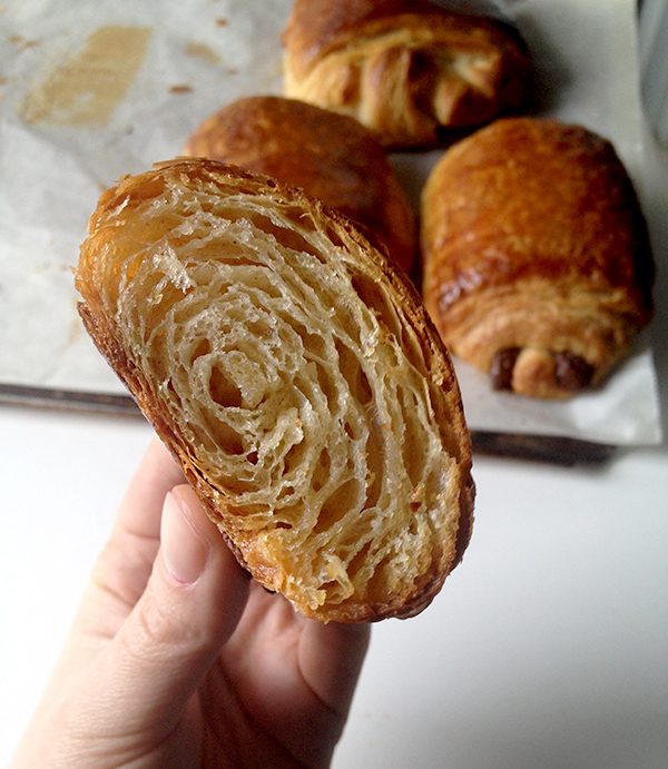 feuilletage de la pâte à croissant recette cap