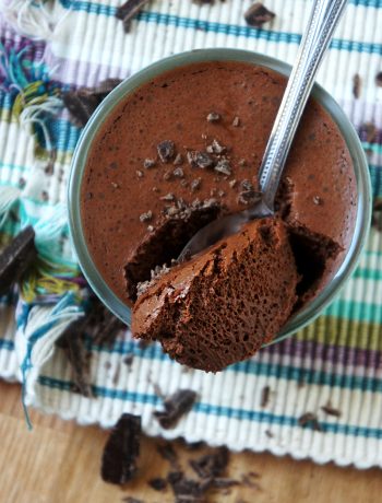 recette vegan mousse au chocolat aquafaba pois chiche