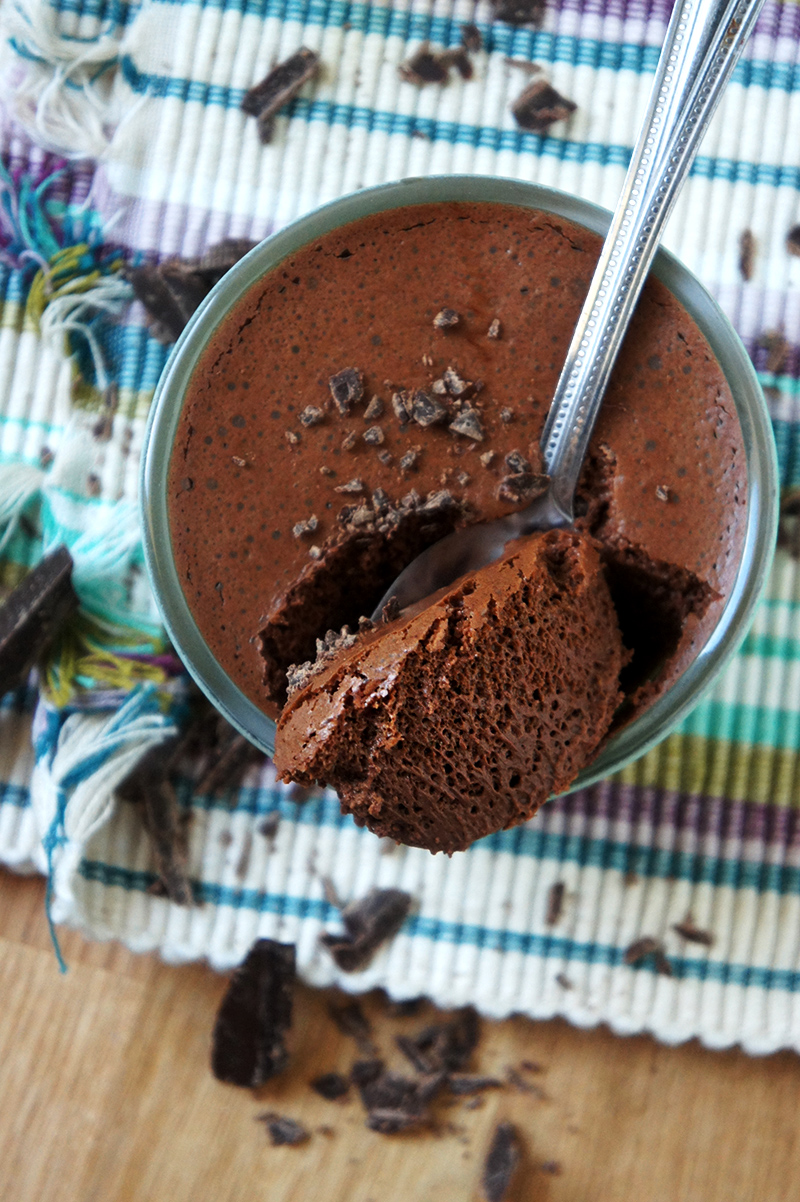 recette vegan mousse au chocolat aquafaba pois chiche