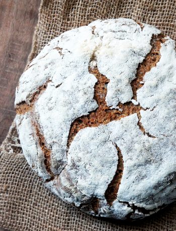 recette de la tourte de seigle au levain