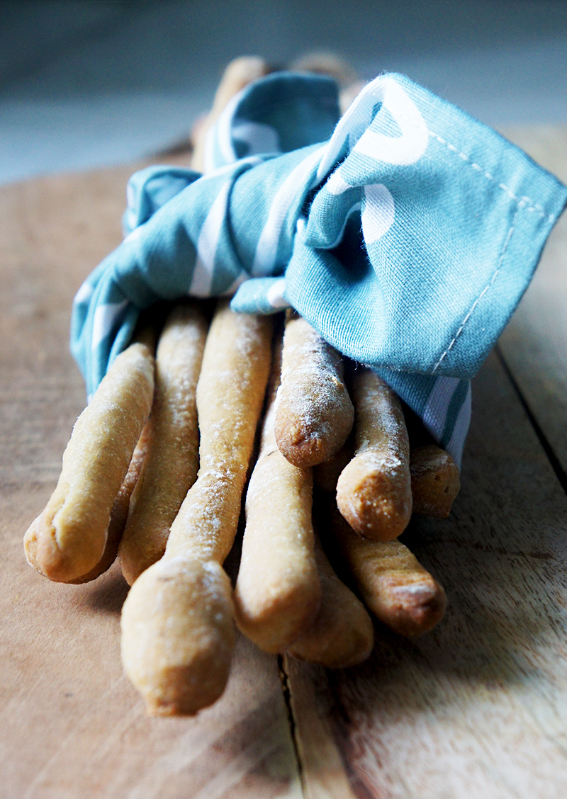 gressins au reste de levain