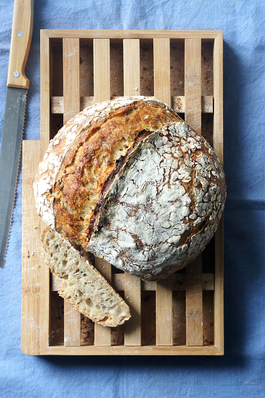 pain au muesli flocons d'avoine