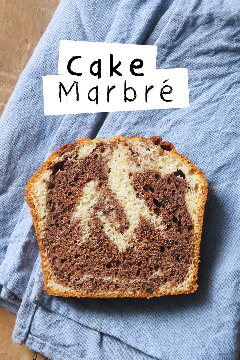 recette du cake marbré façon savane