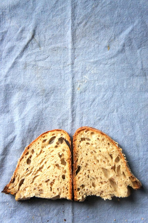 recette du pain à la moutarde à l'ancienne et levain