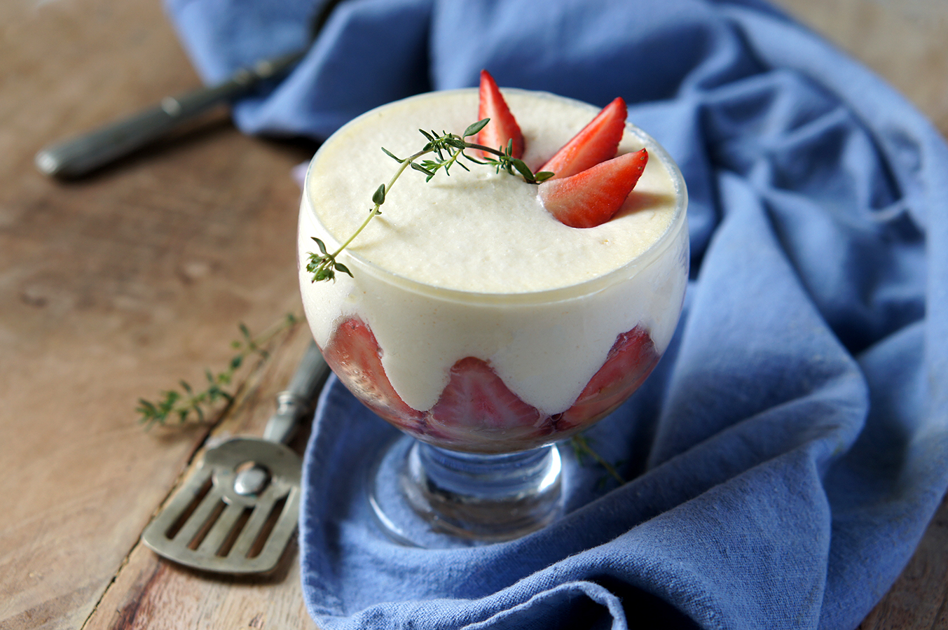tiramisu façon fraisier