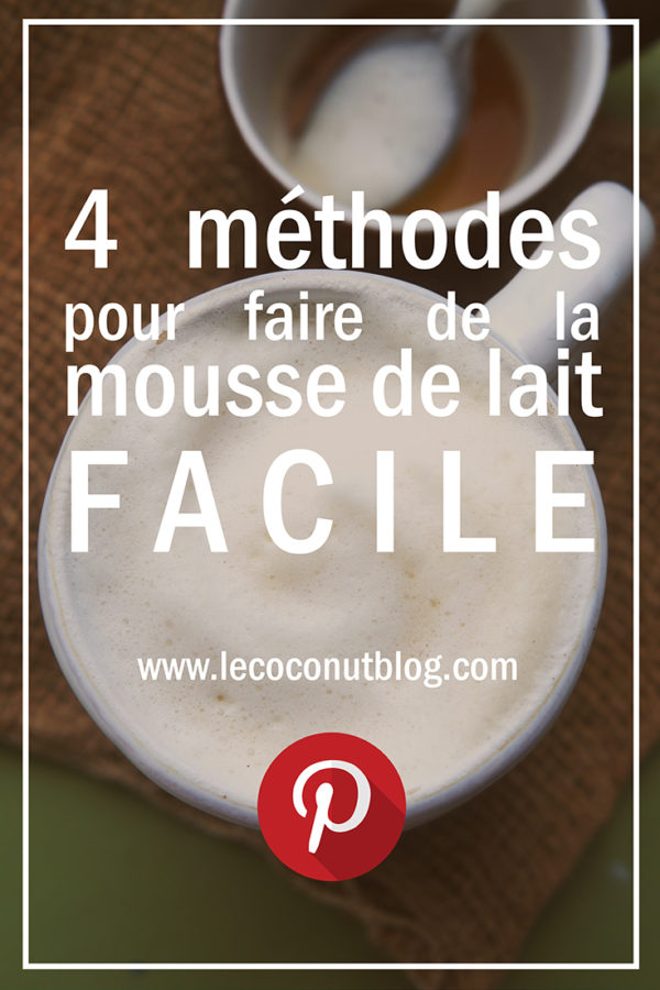 Comment faire une mousse de lait au micro-ondes?