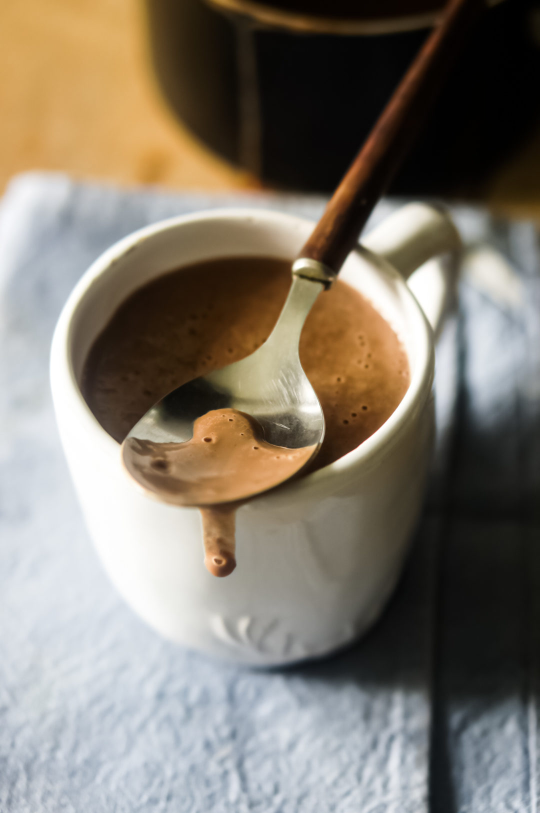 chocolat chaud épais à l'italienne