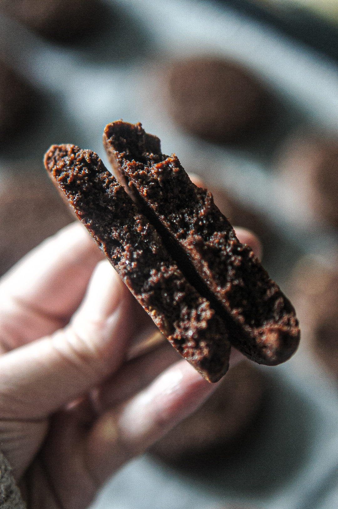 cookies healthy chocolat noix recette