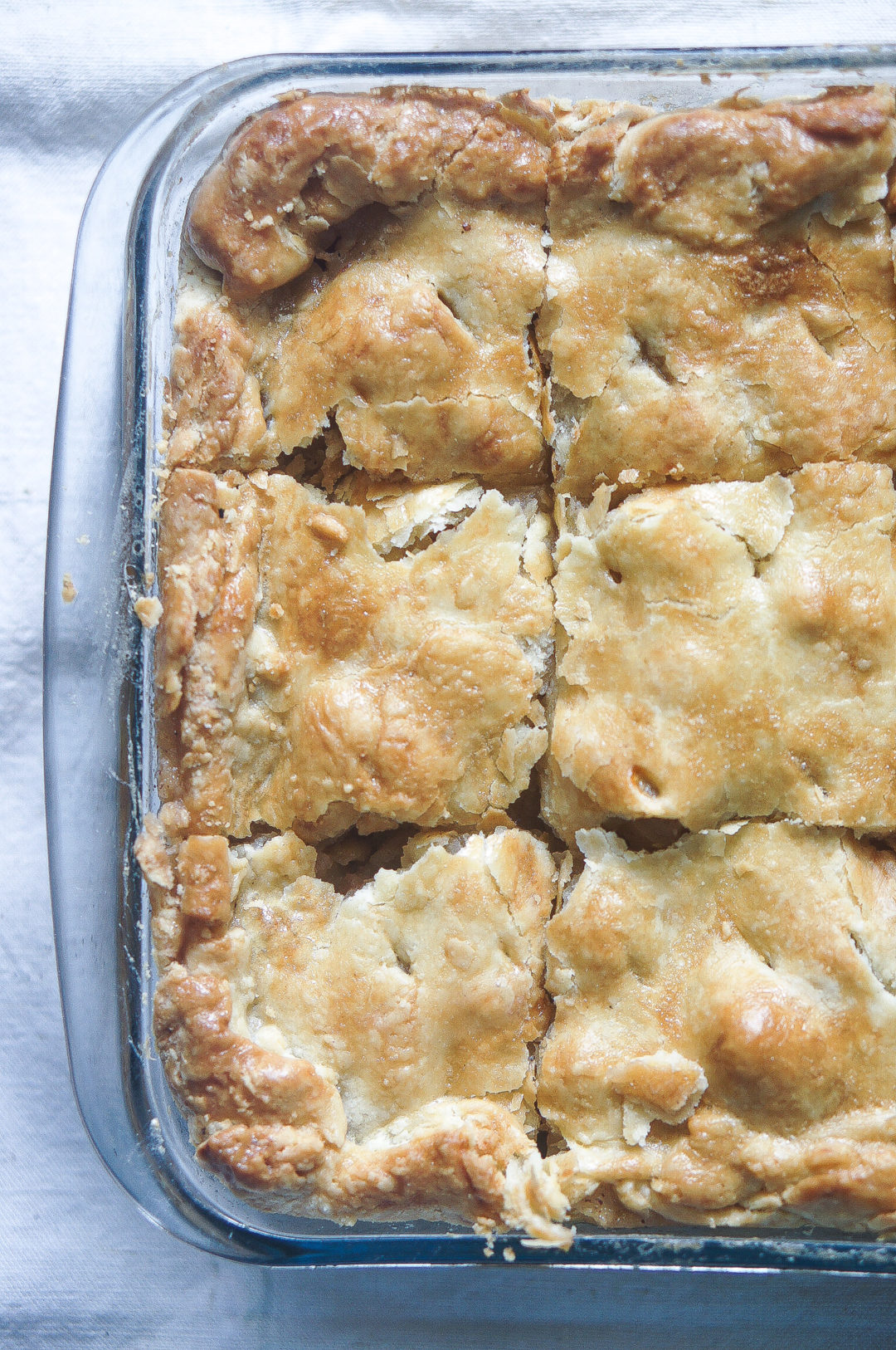 tarte aux pommes américaine