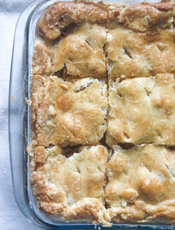 tarte aux pommes américaine