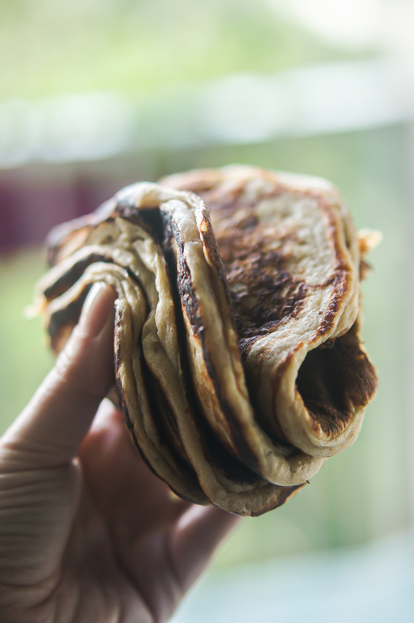 pancake au levain et banane